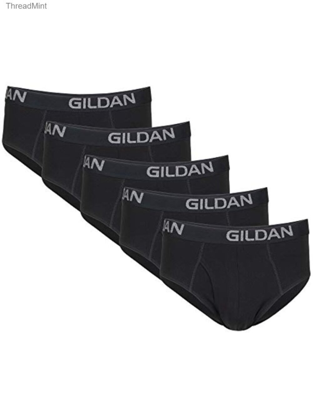 Men's Cotton Stretch Briefs 5 Pack Tag-Free Moisture Wicking Underwear